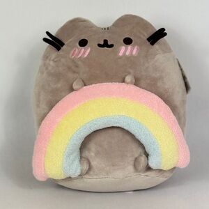 Pusheen Cat with Rainbow 10”